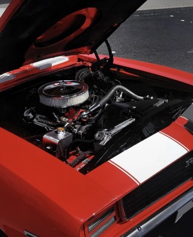 Chevrolet Camaro RS - 1969 - Hugger Orange - 5.7 - V8 - 300 hp, снимка 13