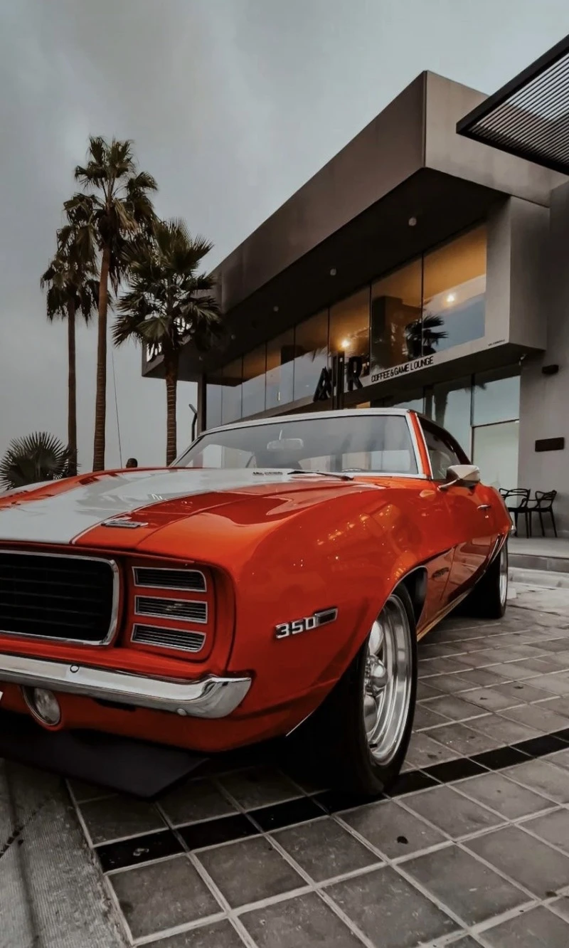 Chevrolet Camaro RS - 1969 - Hugger Orange - 5.7 - V8 - 300 hp, снимка 5 - Автомобили и джипове - 46786906