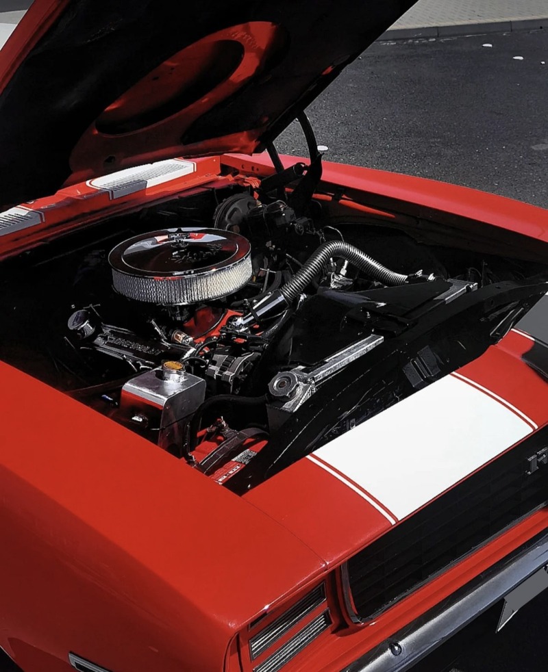 Chevrolet Camaro RS - 1969 - Hugger Orange - 5.7 - V8 - 300 hp, снимка 13 - Автомобили и джипове - 45506502