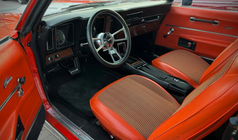 Chevrolet Camaro RS - 1969 - Hugger Orange - 5.7 - V8 - 300 hp, снимка 8 - Автомобили и джипове - 46786906