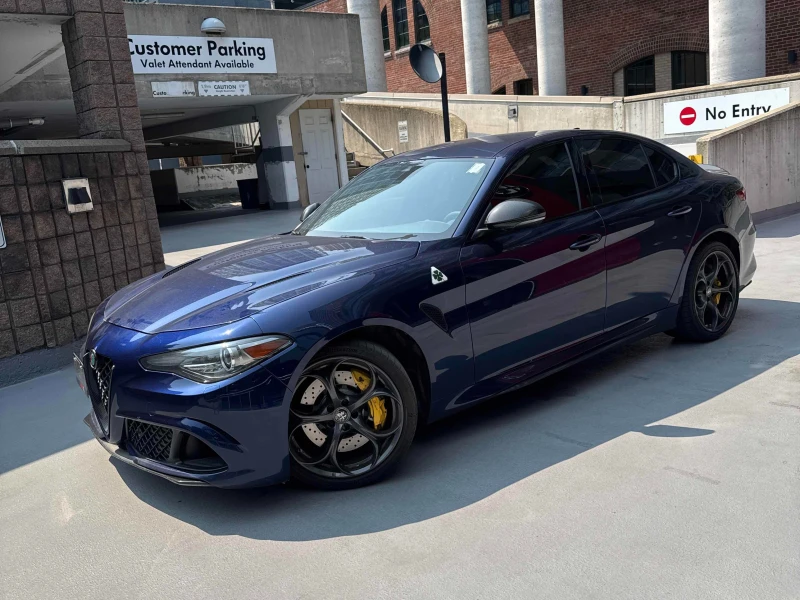 Alfa Romeo Giulia Quadrifoglio CARFAX АВТО КРЕДИТ - 81200 лв. - 63205056 1