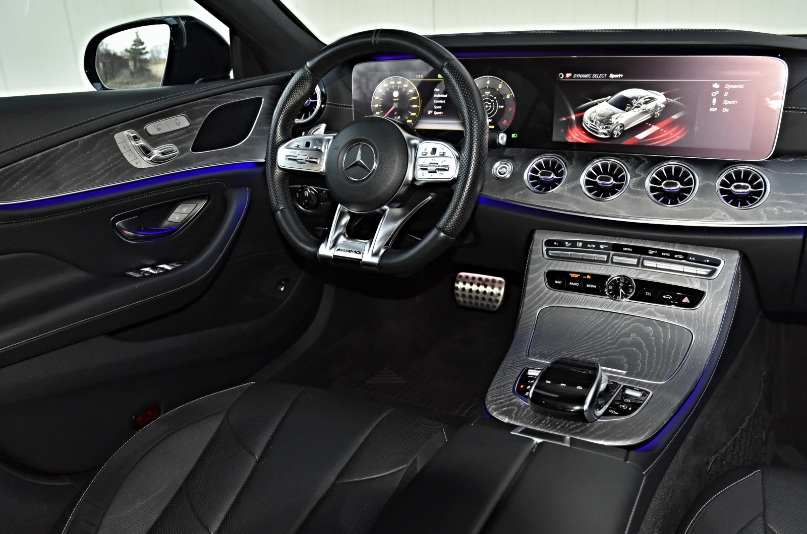 Mercedes-Benz CLS 53 AMG 4M+  9G  360 MULTIBEAM PANO BURMESTER CARBON | Mobile.bg   10