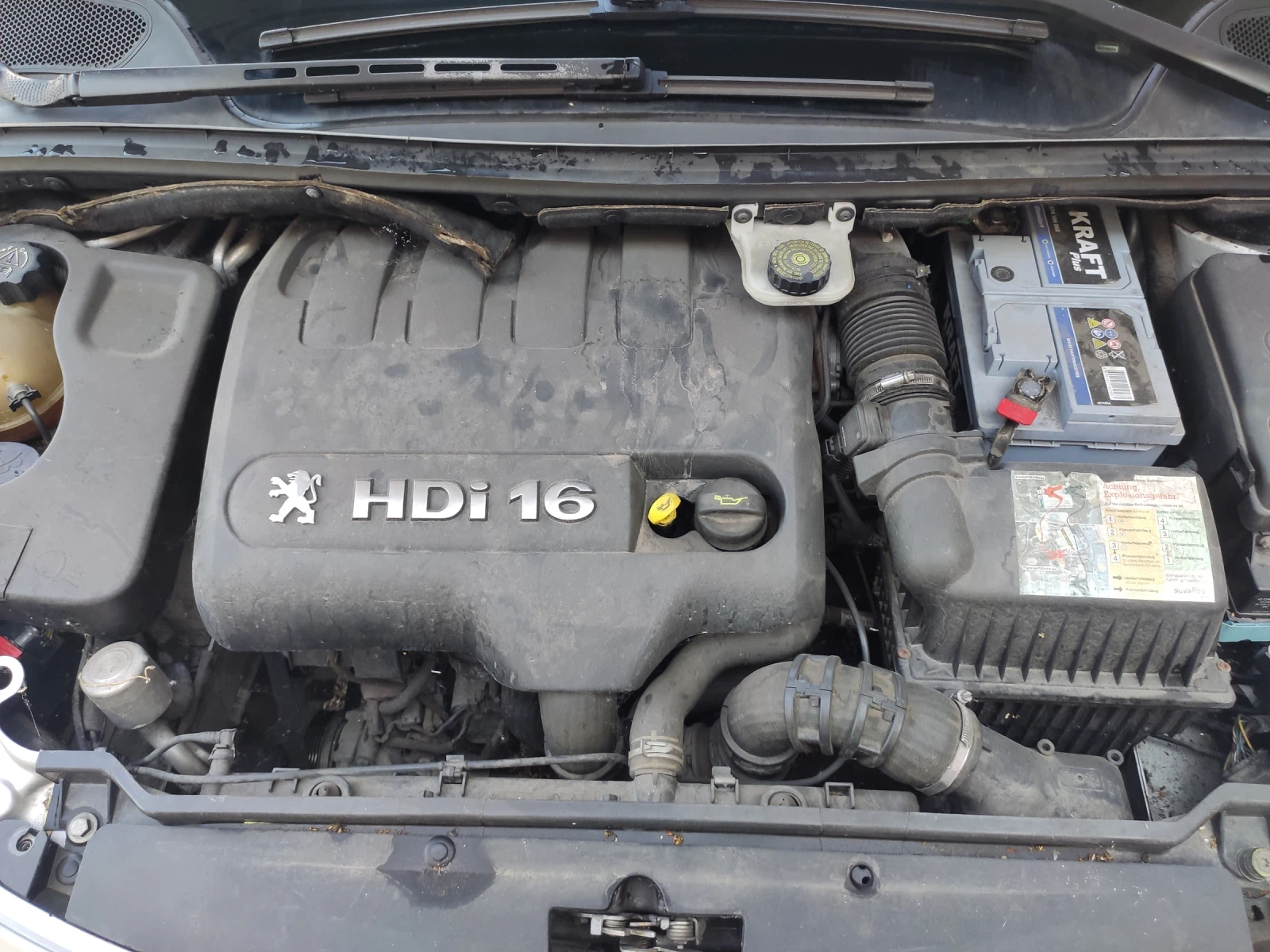 Peugeot 307 2.0 HDI  Кабрио 6-скорости, снимка 8 - Автомобили и джипове - 55498629