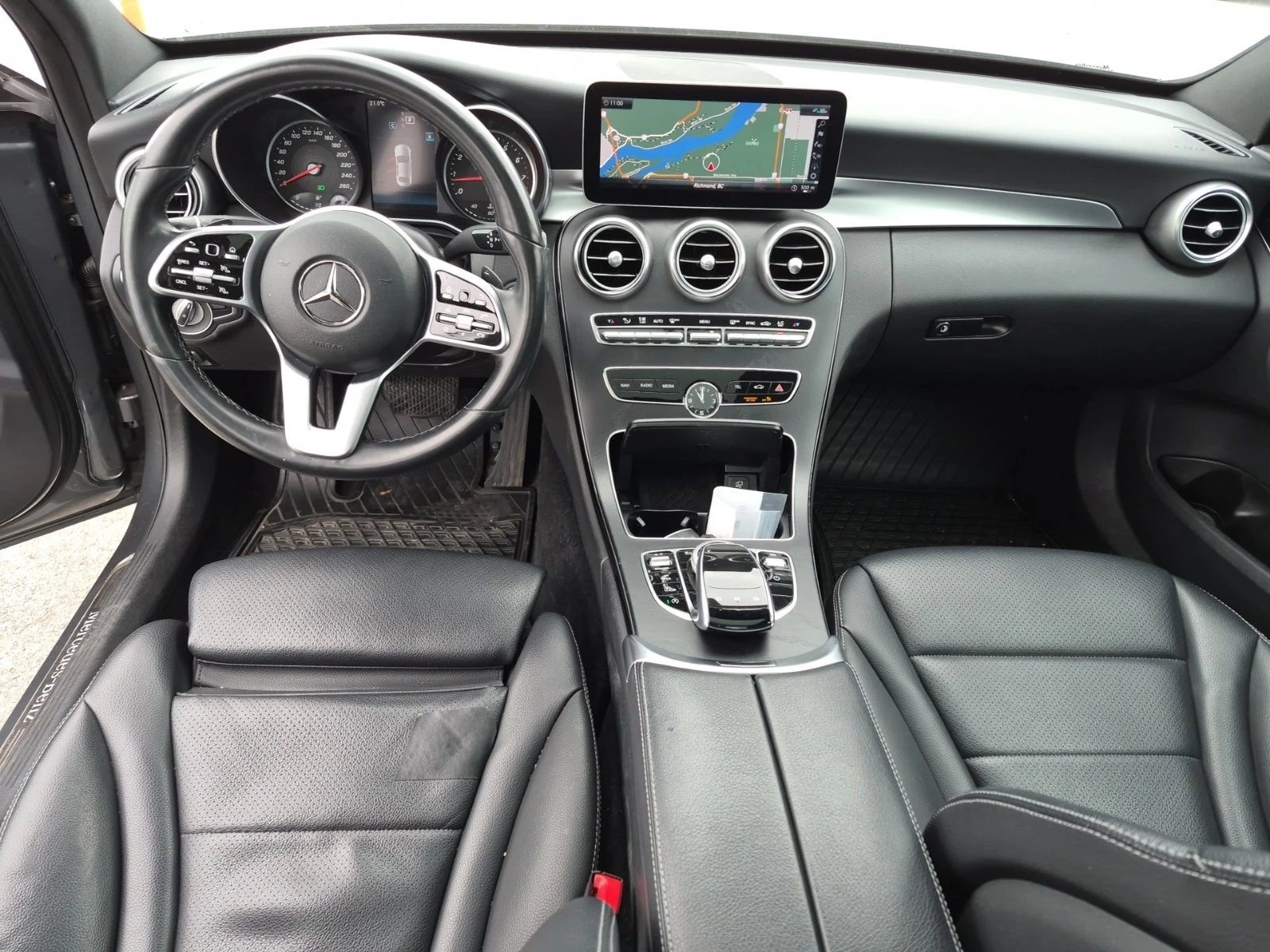 Mercedes-Benz C 300 АМГ ПАКЕТ/CARFAX/ПОДГРЕВ/ПАМЕТ/ПАНОРАМА/, снимка 10 - Автомобили и джипове - 56076129