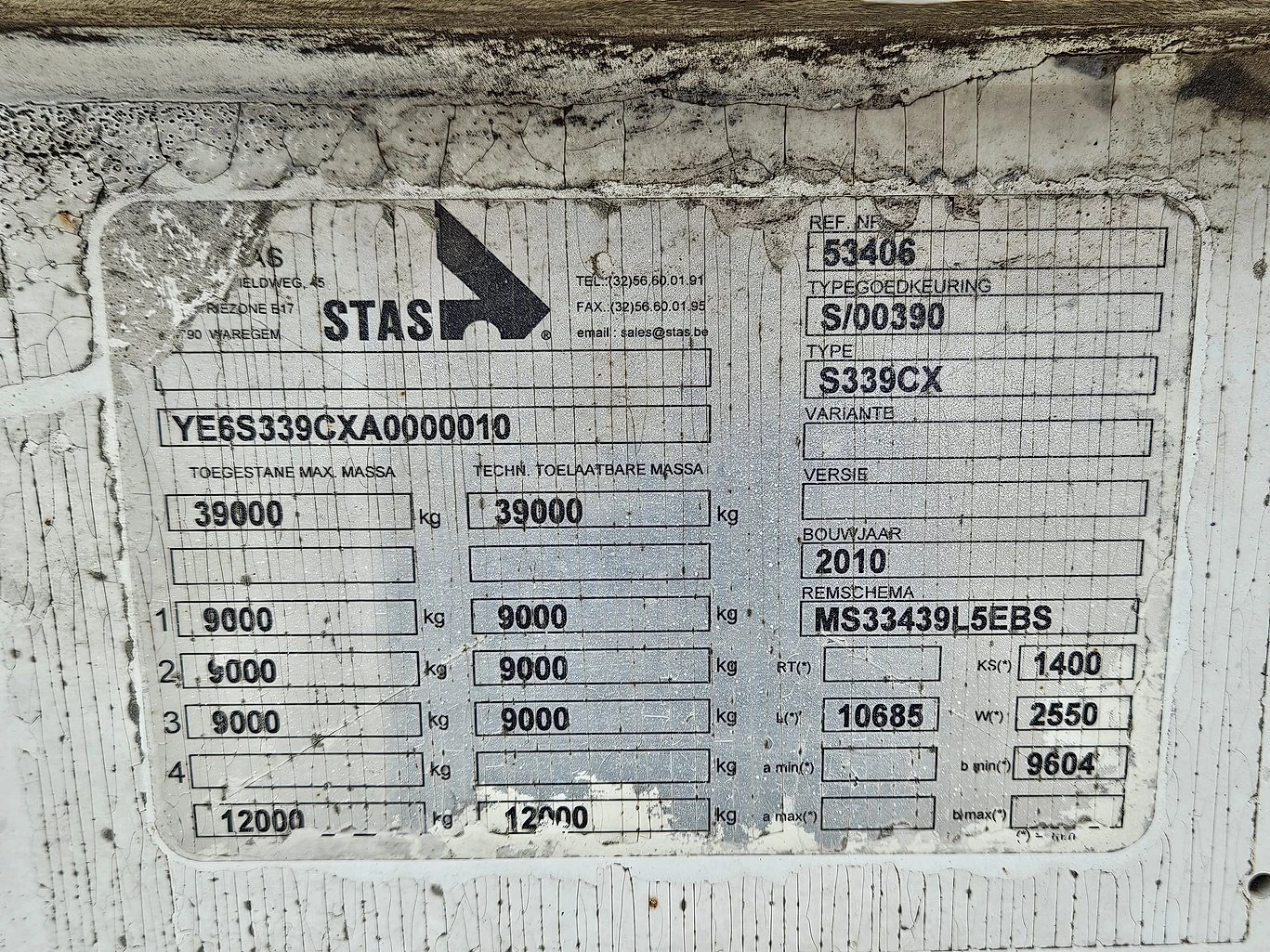 Полуремарке Stas S339CX 50 кубика, снимка 12 - Ремаркета - 54020202