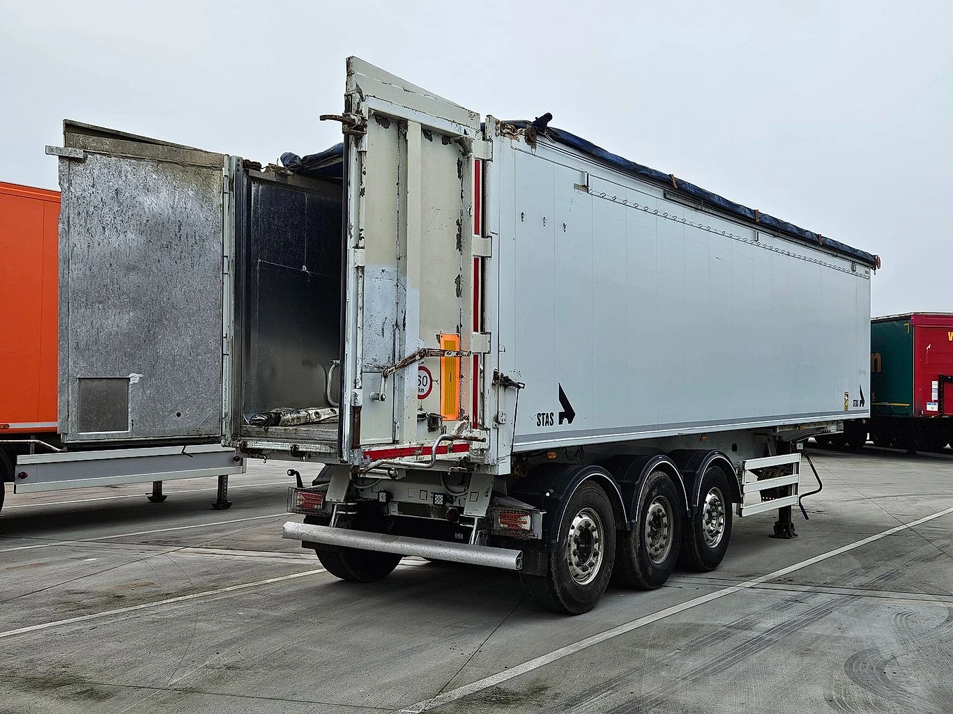 Полуремарке Stas S339CX 50 кубика, снимка 5 - Ремаркета - 54020202