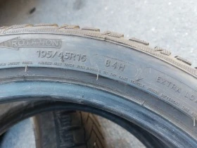 Гуми Зимни 195/45R16, снимка 6 - Гуми и джанти - 38496641