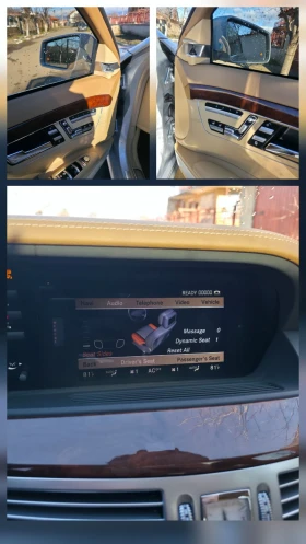 Mercedes-Benz S 550 5.5 AMG / bang & olufsen / 3xTV / Distronic / FULL, снимка 13