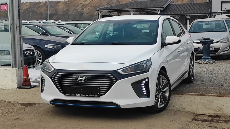 Hyundai Ioniq МАГАЗИННО СЪСТОЯНИЕ: БАТЕРИЯ НА 100%, снимка 1 - Автомобили и джипове - 49259914