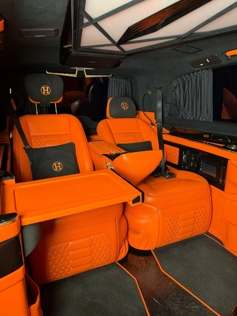 Mercedes-Benz V 300 V250* AMG* Luxury VIP* TV* Playstation* Alpine, снимка 9 - Автомобили и джипове - 53187319