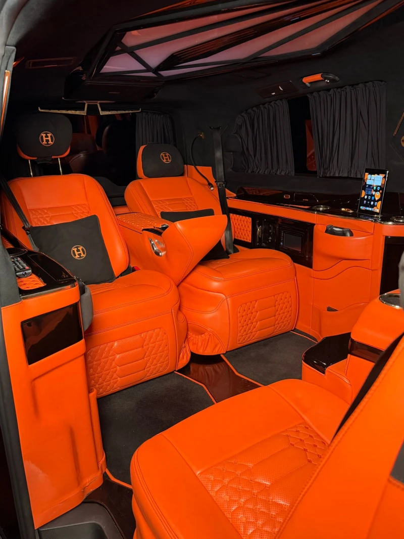 Mercedes-Benz V 300 V250* AMG* Luxury VIP* TV* Playstation* Alpine, снимка 14 - Автомобили и джипове - 53187319