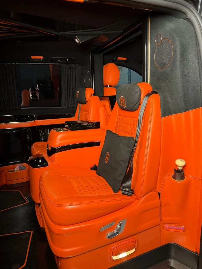 Mercedes-Benz V 300 V250* AMG* Luxury VIP* TV* Playstation* Alpine, снимка 10 - Автомобили и джипове - 53187319