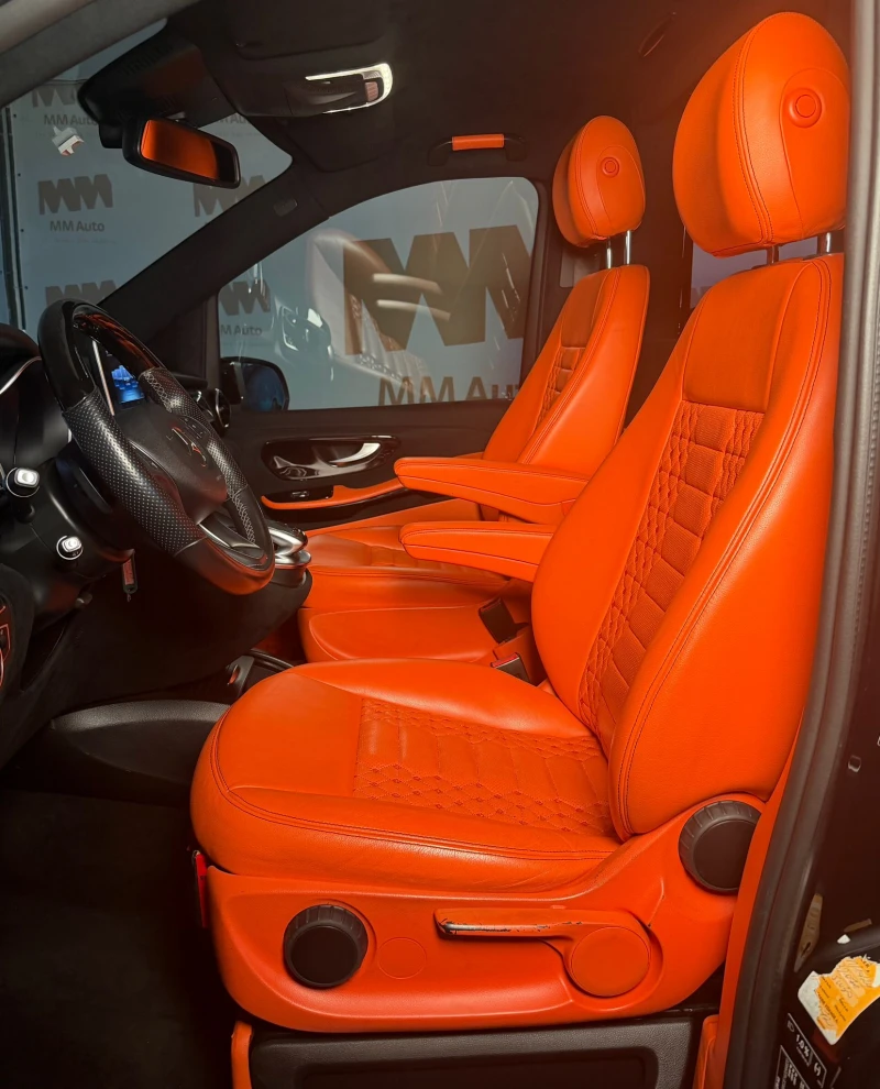 Mercedes-Benz V 300 V250* AMG* Luxury VIP* TV* Playstation* Alpine, снимка 7 - Автомобили и джипове - 53187319