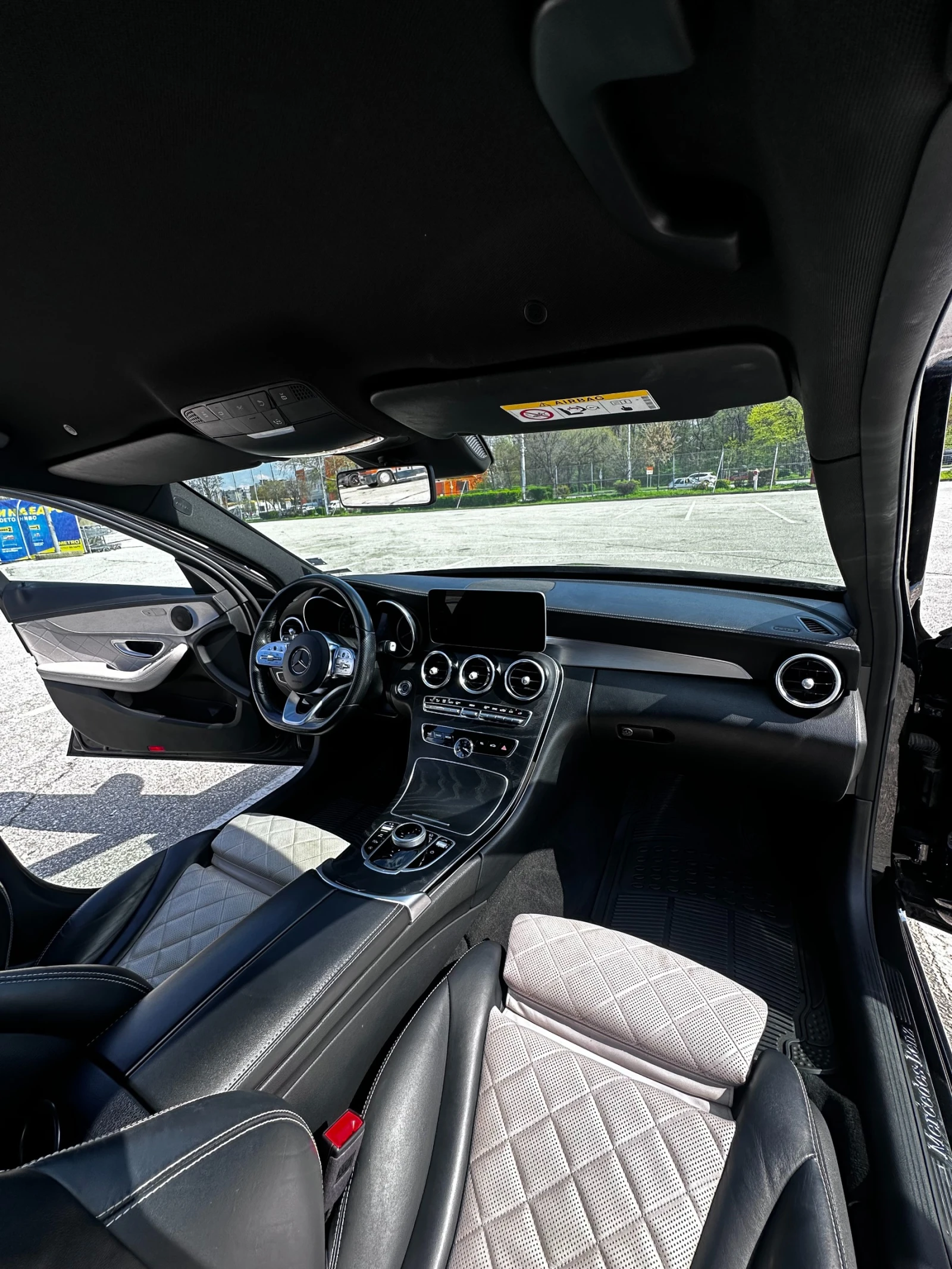 Mercedes-Benz C 220 Facelift ГАРАНЦИЯ Designo 9G Tronic   - изображение 6