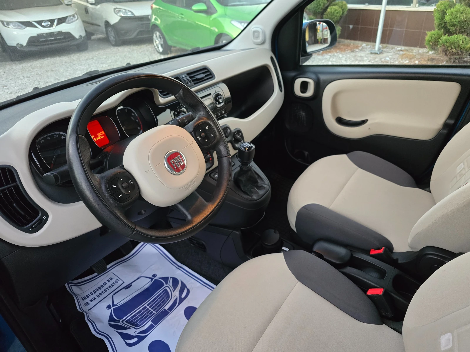 Fiat Panda 900куб 85кс ! ! РЕАЛНИ 50000 КИЛОМЕТРА ! ! КЛИМА - изображение 9