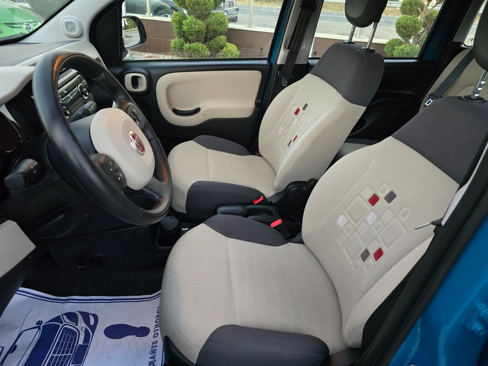 Fiat Panda 900куб 85кс ! ! РЕАЛНИ 50000 КИЛОМЕТРА ! ! КЛИМА - изображение 10