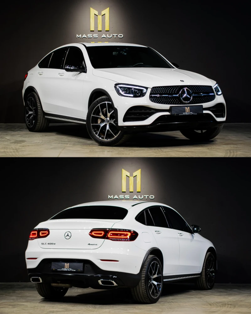 Mercedes-Benz GLC 400 d/AMG/Coupe/Face/360/Burmester, снимка 3 - Автомобили и джипове - 49483338