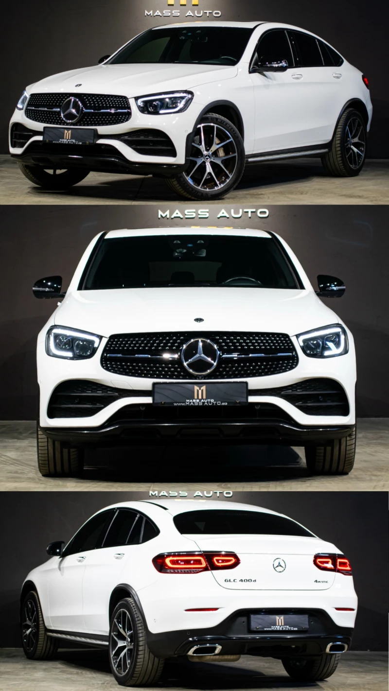 Mercedes-Benz GLC 400 d/AMG/Coupe/Face/360/Burmester, снимка 2 - Автомобили и джипове - 49483338