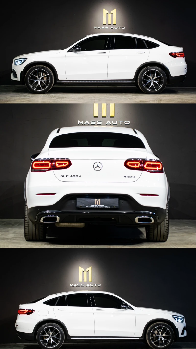 Mercedes-Benz GLC 400 d/AMG/Coupe/Face/360/Burmester, снимка 4 - Автомобили и джипове - 49483338