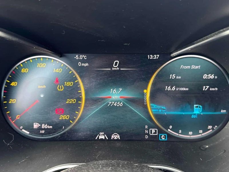 Mercedes-Benz GLC 300 * CARFAX * ДВА КЛЮЧА* ПАНОРАМА* , снимка 8 - Автомобили и джипове - 53569519