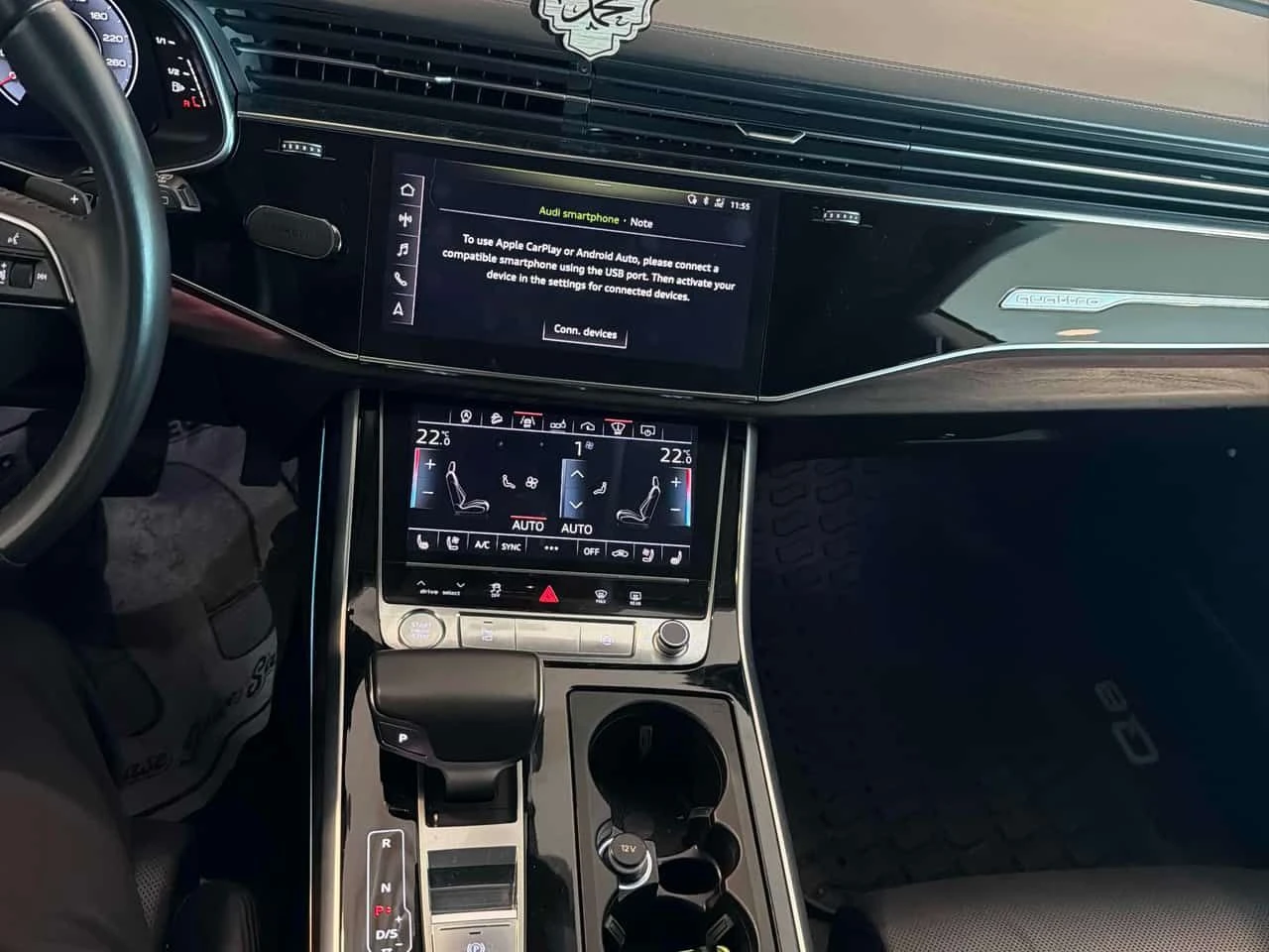 Audi Q8 Technik/ОБДУХВАНЕ/ПАНОРАМА/ДИСТРОНИК/360/OT AUDI, снимка 9 - Автомобили и джипове - 54232156