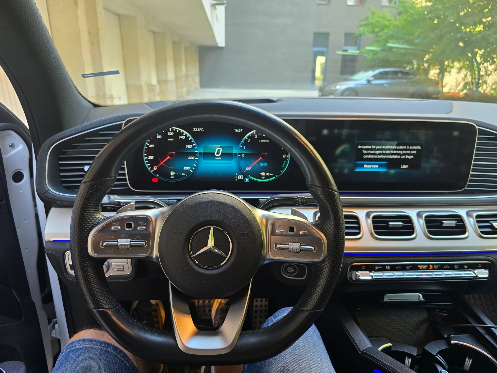 Mercedes-Benz GLE 350  350е  Plugin hybrid+ AMG+ PANO+ HEADUP+ BURM+ 360, снимка 10 - Автомобили и джипове - 55247233