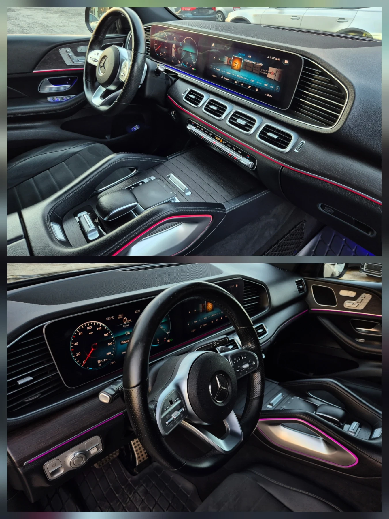 Mercedes-Benz GLE 400 CDI* AMG* 4M* 360* AMBIENTE LIGHT, снимка 12 - Автомобили и джипове - 55286660