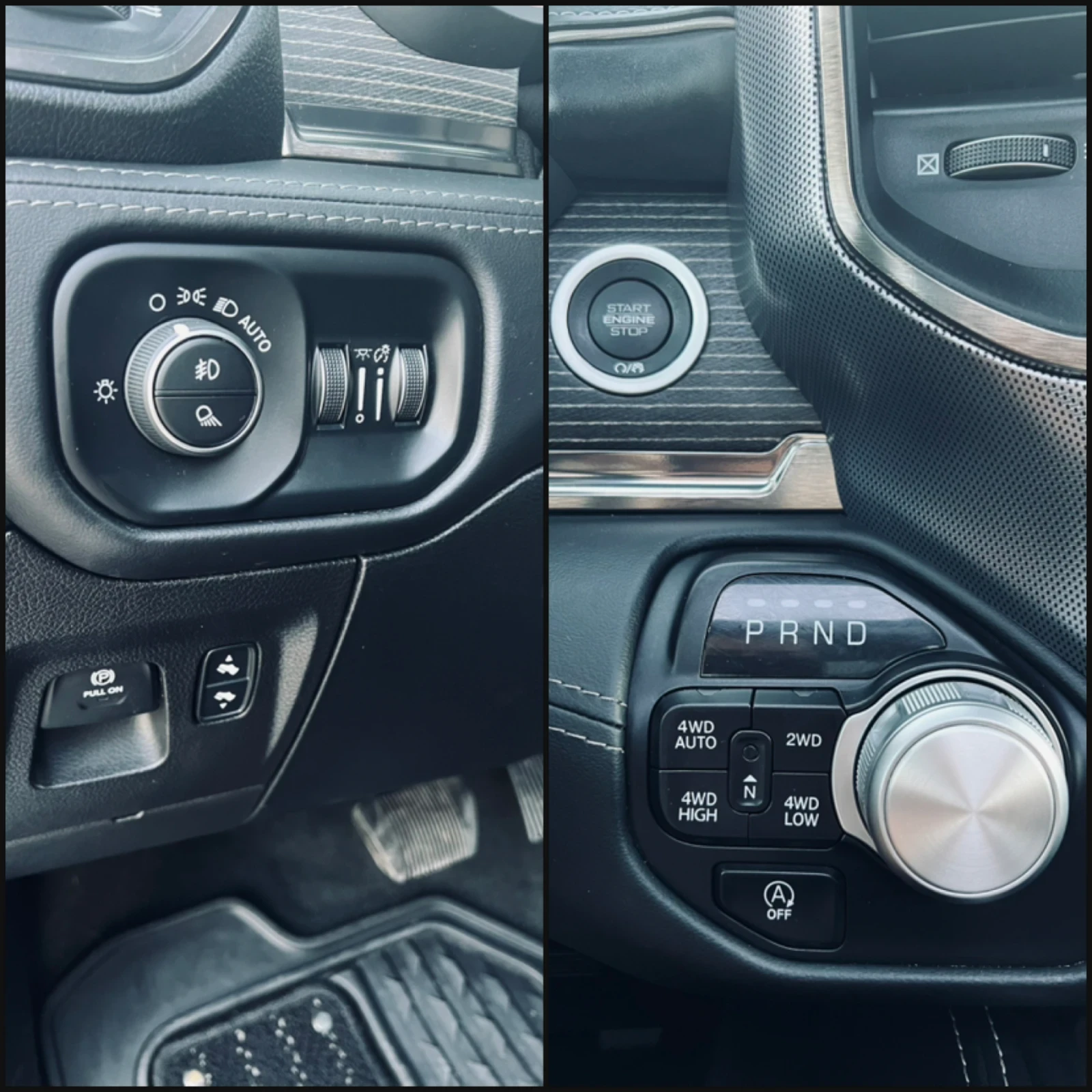 Dodge RAM 1500  LIMITED NIGHT EDITION 5.7 HEMI eTORQUE, снимка 12 - Автомобили и джипове - 55964179