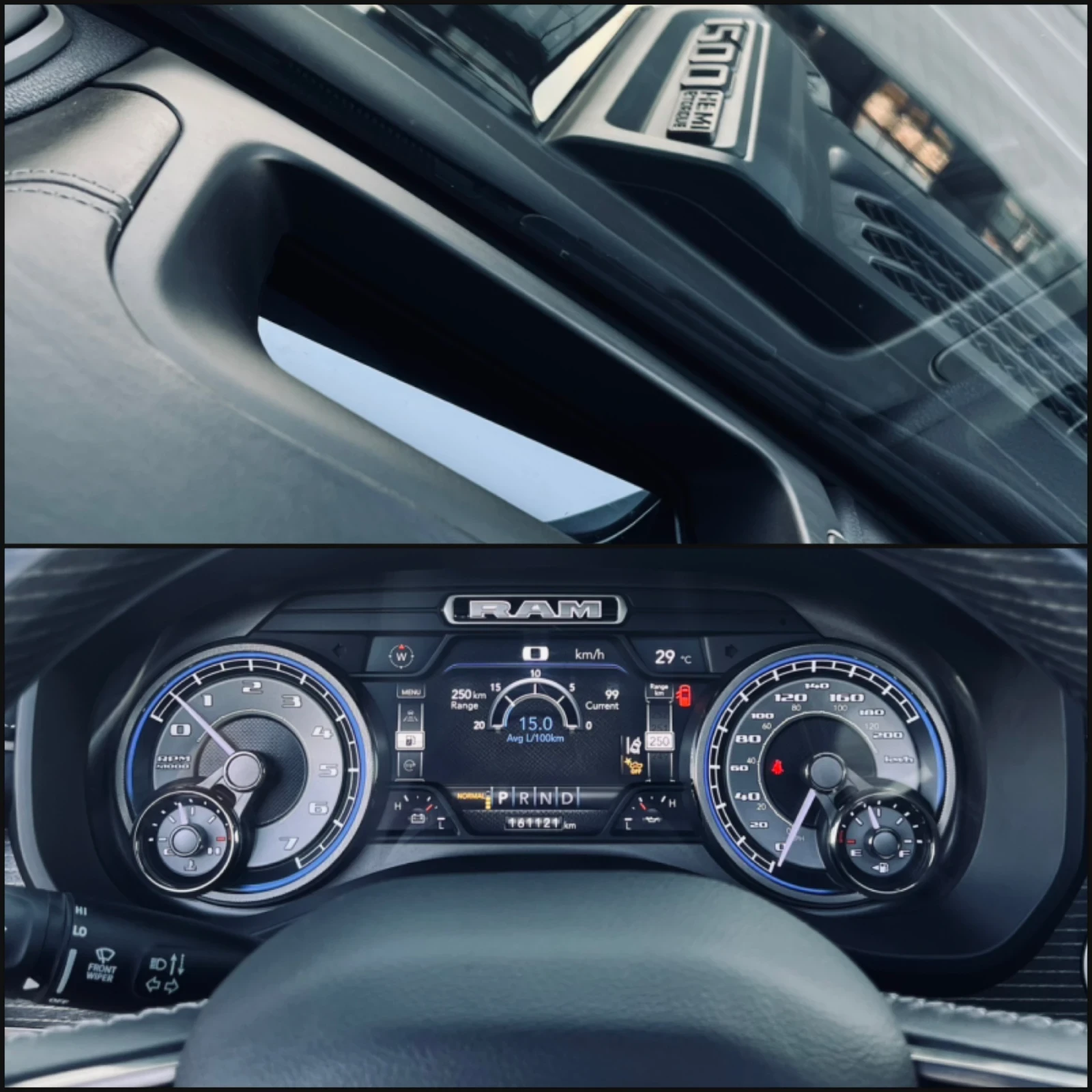 Dodge RAM 1500  LIMITED NIGHT EDITION 5.7 HEMI eTORQUE, снимка 10 - Автомобили и джипове - 55964179