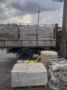 Mercedes-Benz 1117 Самосвал с кран , снимка 4