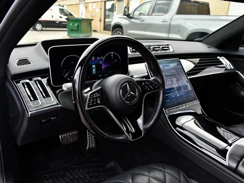 Mercedes-Benz S 580 * 4MATIC* EMARALDGREEN* Navi* BSM* Camera* FullWar, снимка 10 - Автомобили и джипове - 52927507