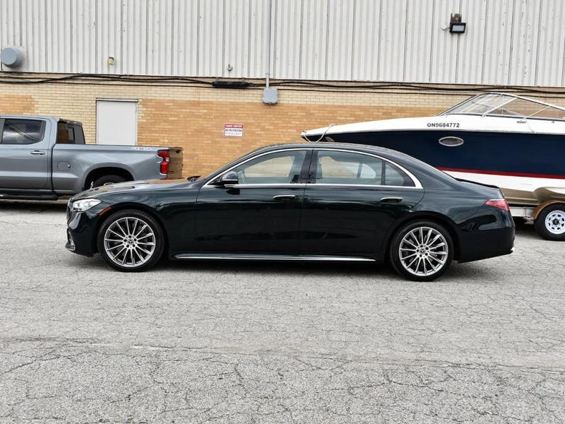 Mercedes-Benz S 580 * 4MATIC* EMARALDGREEN* Navi* BSM* Camera* FullWar, снимка 5 - Автомобили и джипове - 52927507