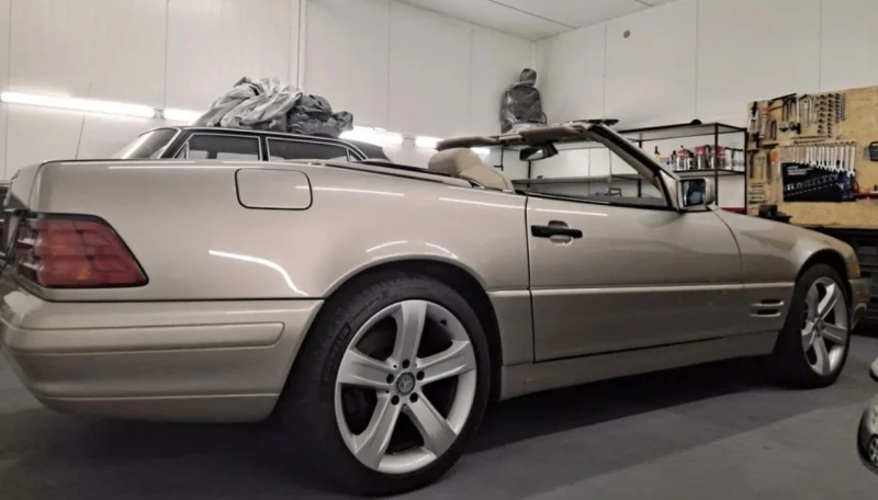 Mercedes-Benz SL 500 R129 Hard top V8, снимка 5 - Автомобили и джипове - 53419732