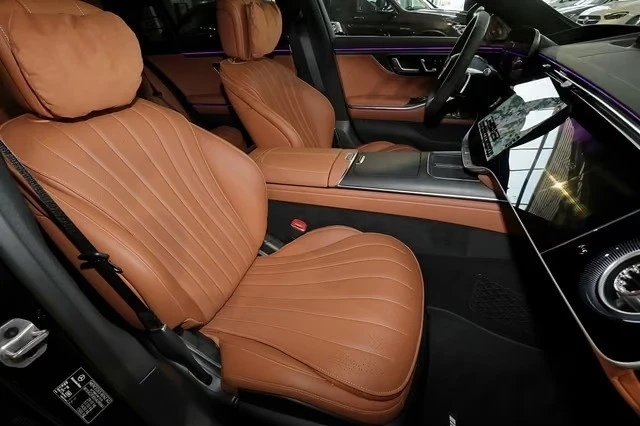 Mercedes-Benz S 450 D FACELIFT 4-MATIC LONG AMG SUPERSCREEN BURMESTER , снимка 11 - Автомобили и джипове - 56317309
