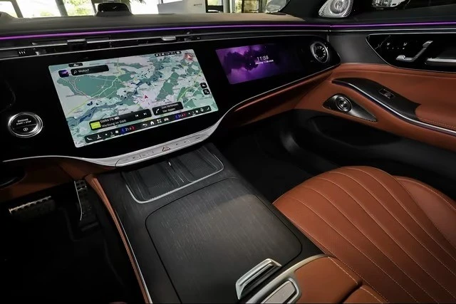 Mercedes-Benz S 450 D FACELIFT 4-MATIC LONG AMG SUPERSCREEN BURMESTER , снимка 6 - Автомобили и джипове - 56317309