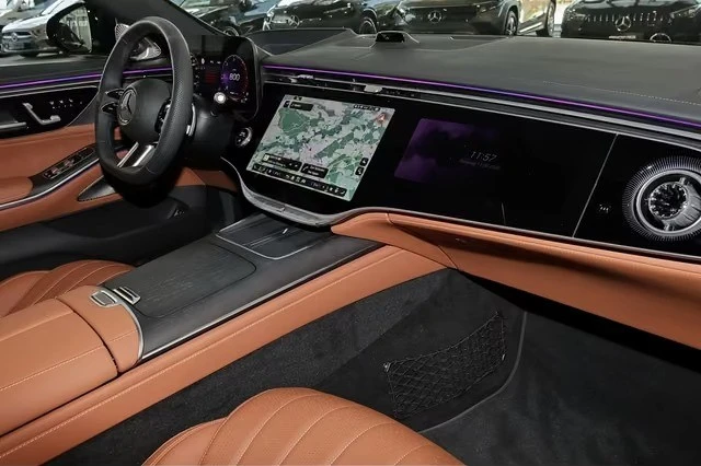Mercedes-Benz S 450 D FACELIFT 4-MATIC LONG AMG SUPERSCREEN BURMESTER , снимка 9 - Автомобили и джипове - 56317309
