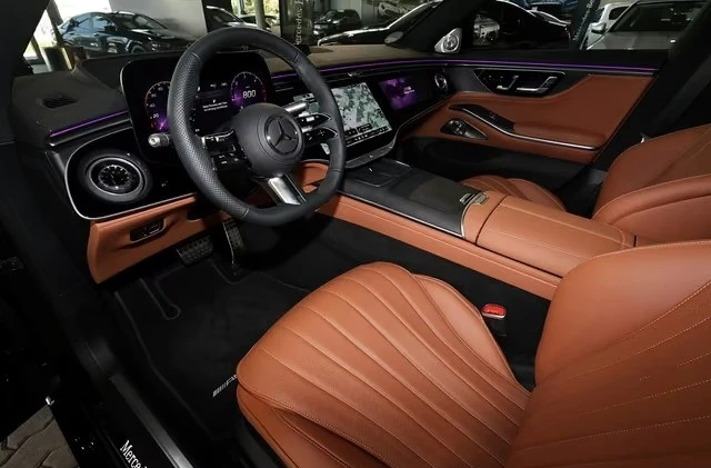 Mercedes-Benz S 450 D FACELIFT 4-MATIC LONG AMG SUPERSCREEN BURMESTER , снимка 5 - Автомобили и джипове - 56317309