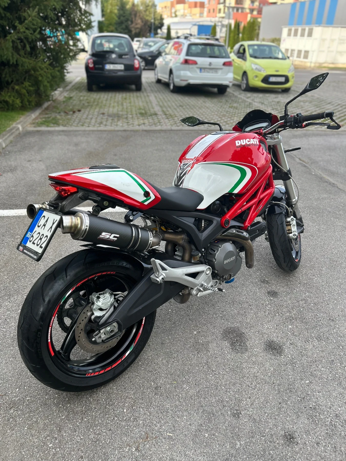 Ducati Monster 696 КАТО НОВ - изображение 5