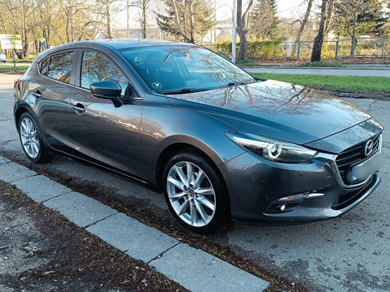 Mazda 3 АВТОМАТИК EURO6, снимка 1 - Автомобили и джипове - 48637776