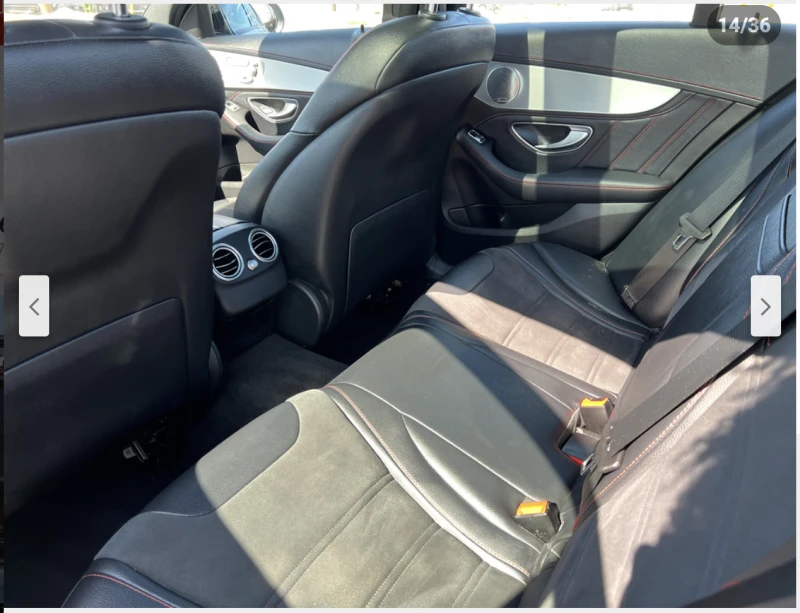 Mercedes-Benz C 450 AMG 4MATIC* BURMESTER* 360КАМЕРА* ДИСТРОНИК* , снимка 15 - Автомобили и джипове - 52835552