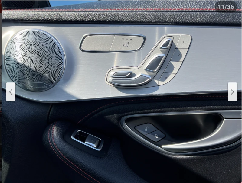 Mercedes-Benz C 450 AMG 4MATIC* BURMESTER* 360КАМЕРА* ДИСТРОНИК* , снимка 13 - Автомобили и джипове - 52835552