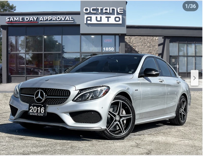 Mercedes-Benz C 450 AMG 4MATIC* BURMESTER* 360КАМЕРА* ДИСТРОНИК* 