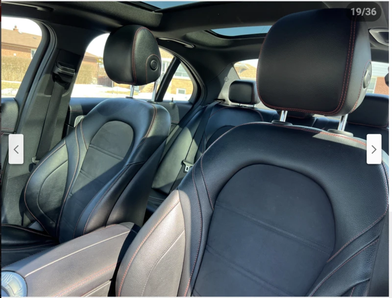 Mercedes-Benz C 450 AMG 4MATIC* BURMESTER* 360КАМЕРА* ДИСТРОНИК* , снимка 14 - Автомобили и джипове - 52835552