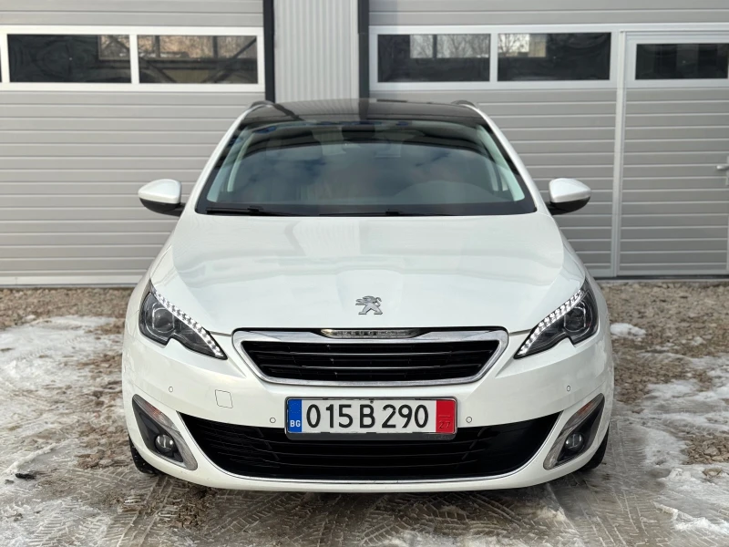 Peugeot 308 2.0HDI АВТОМАТ ПАНОРАМА ПОДГРЕВ КОЖА ЛЕД ФАРОВЕ, снимка 2 - Автомобили и джипове - 53358896