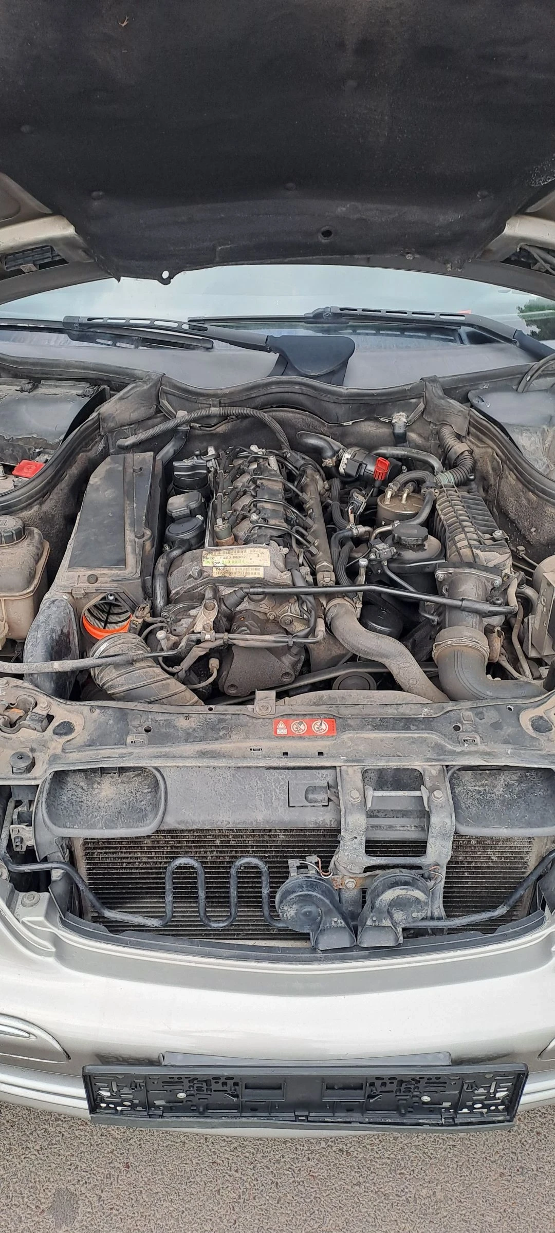 Mercedes-Benz C 220 Без ръжда 150к.с на части  - изображение 9
