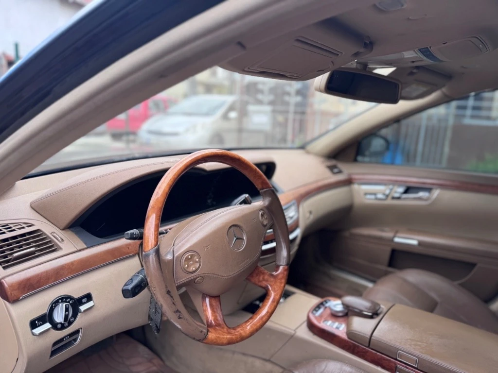 Mercedes-Benz S 350 ДЪЛГА БАЗА+ ГАЗ, снимка 8 - Автомобили и джипове - 54675681