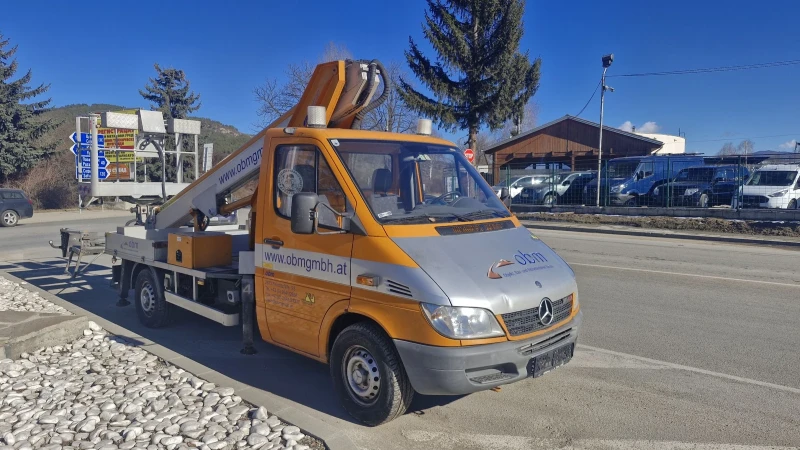 Автовишка Mercedes-Benz 311 18 МЕТРА, снимка 2 - Индустриална техника - 48823405