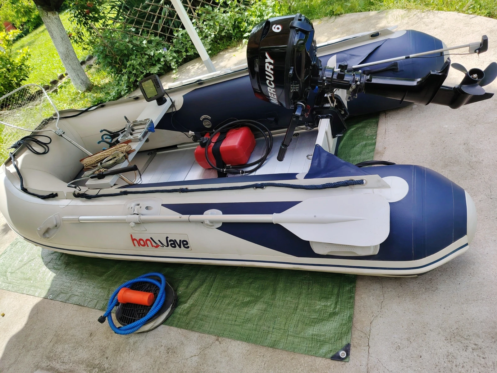 Надуваема лодка Honda Marine T30