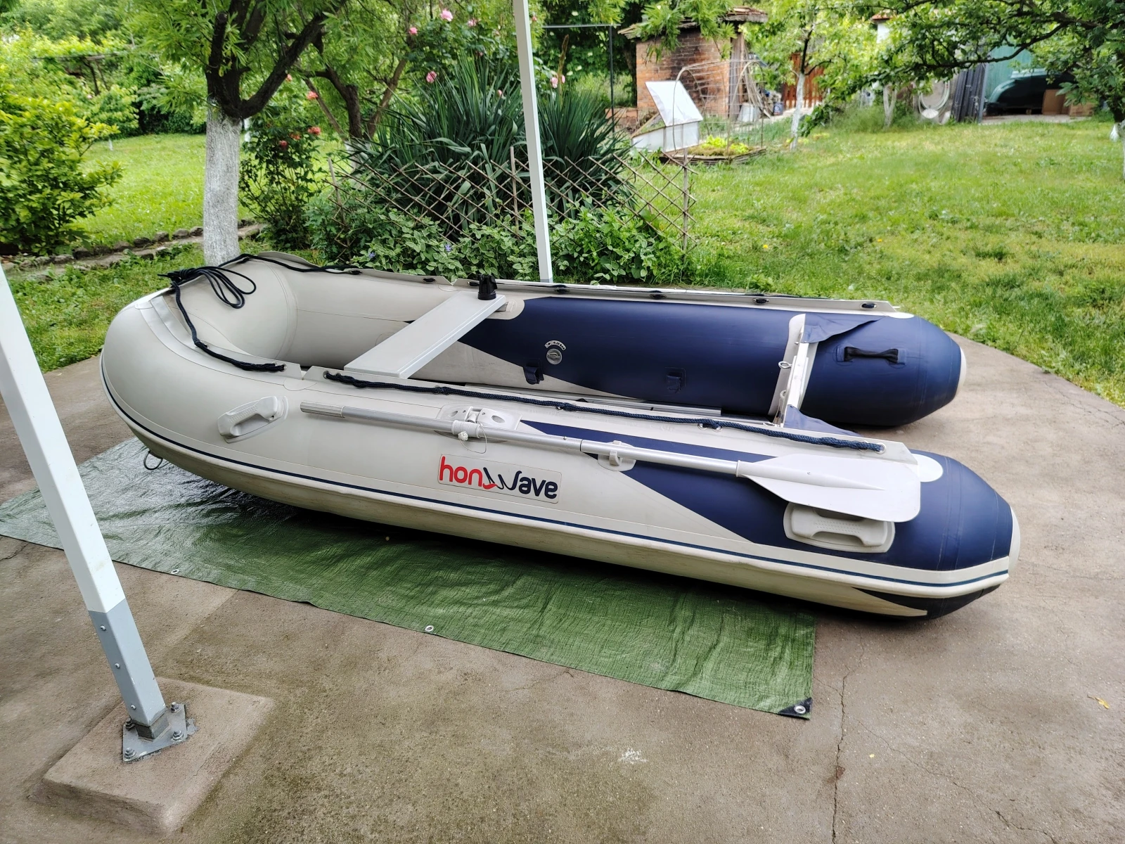 Надуваема лодка Honda Marine T30, снимка 3 - Воден транспорт - 54657396