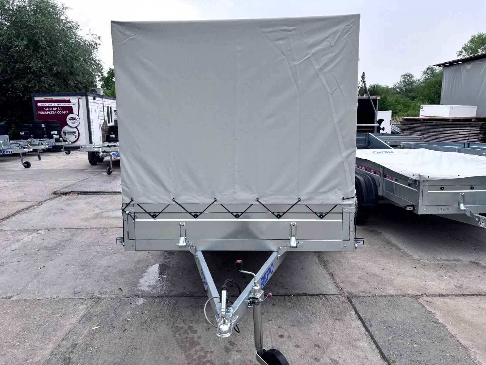 За автомобил Agados Repo Trailers Cargo 3м X 1.60м Х 1.5м, снимка 5 - Ремаркета - 55212508